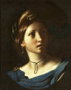 Alessandro Turchi, Portrait of a Young Woman, c 1620 Oil on canvas, 20.2 x 16.1 in Bristol City Museum & Art Gallery, UK